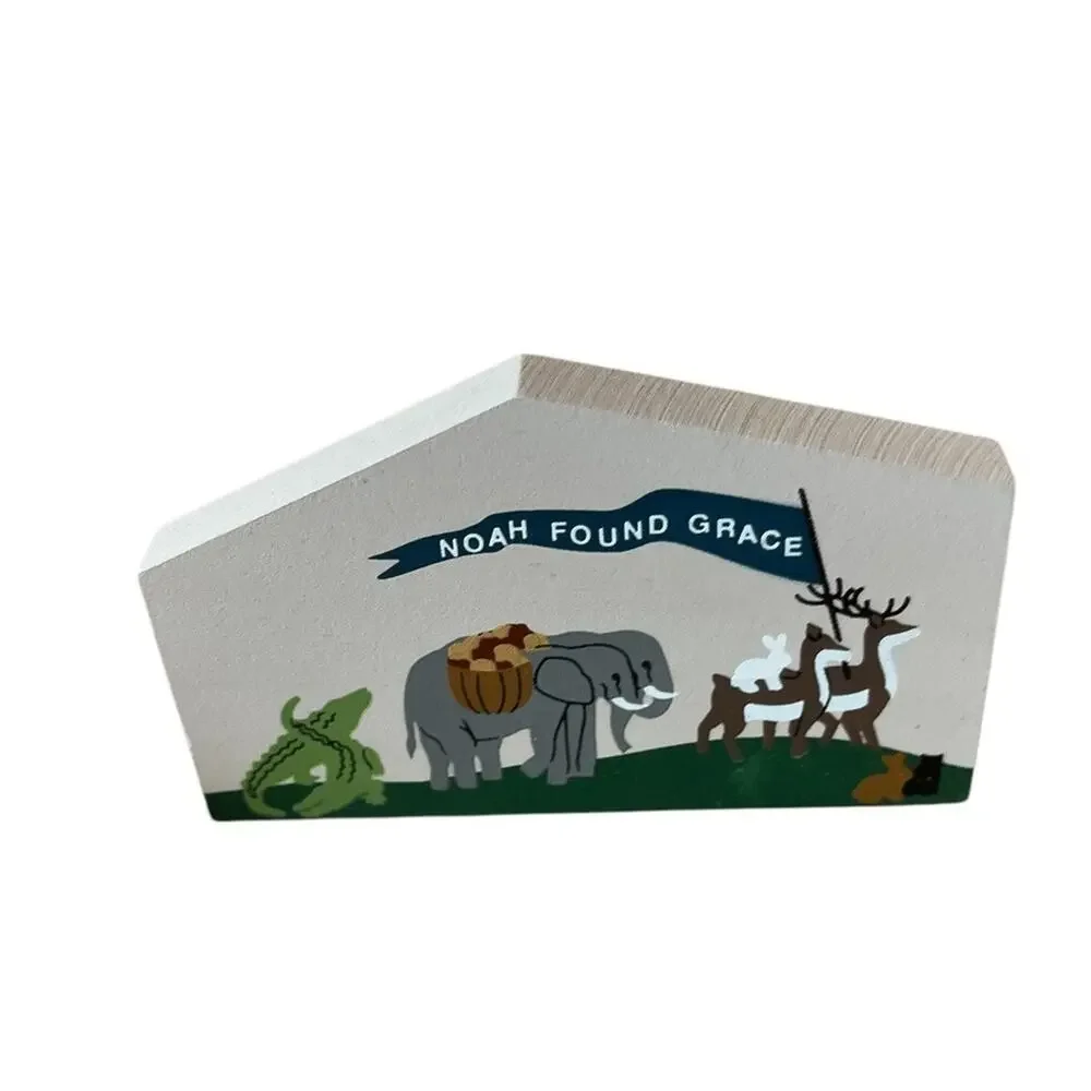 The Cat’s Meow Noahs Ark, Noah Found Grace, Yeah Noah 3 Pieces 1995 VTG